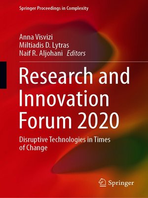 cover image of Research and Innovation Forum 2020